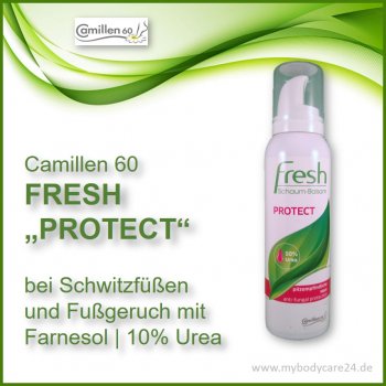 Camillen 60 Fresh Protect bei Fußpilz und Fußschweiß