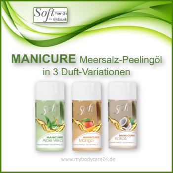 SOFT HANDS Meersalz-Peelingsöl MANICURE