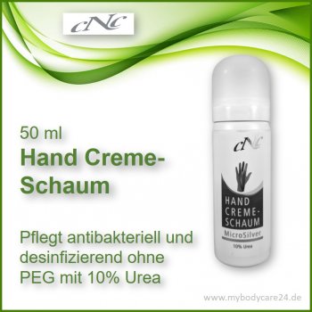 MicroSilver Hand Cremeschaum 10% Urea
