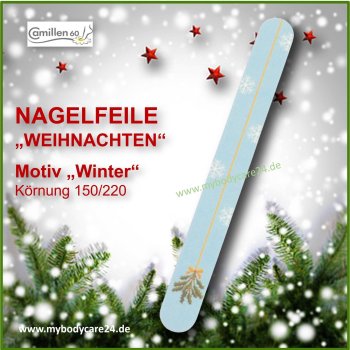 Camillen60 Weihnachts-Nagelfeile "Winter"