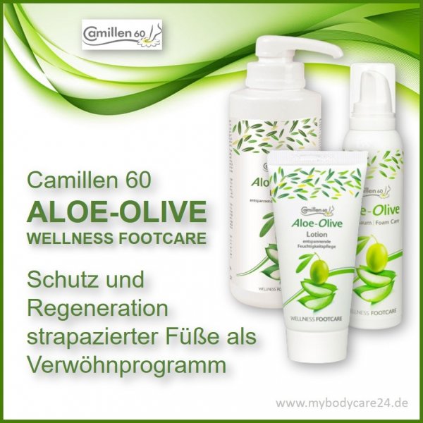 Camillen 60 Aloe-Olive Lotion oder Schaum