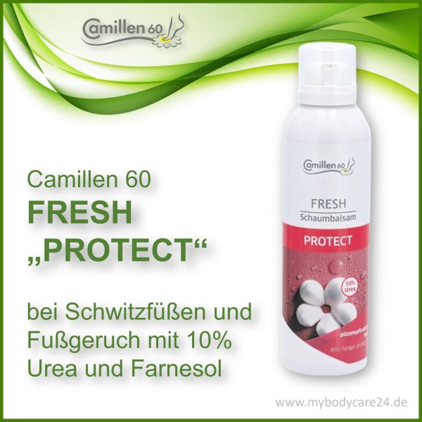 Camillen 60 Fresh Protect bei Fußpilz und Fußschweiß