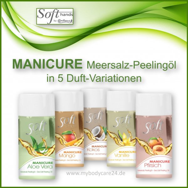 SOFT HANDS Meersalz-Peelingsöl MANICURE