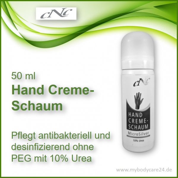 MicroSilver Hand Cremeschaum 10% Urea