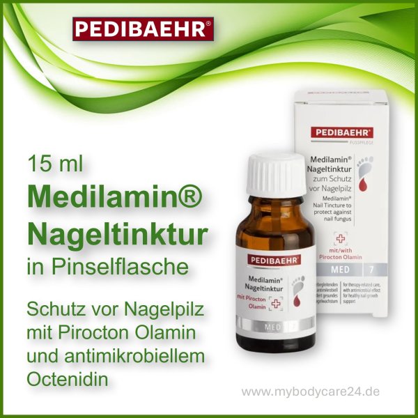 Pedibaehr MEDILAMIN® NAGELTINKTUR in Pinselflasche