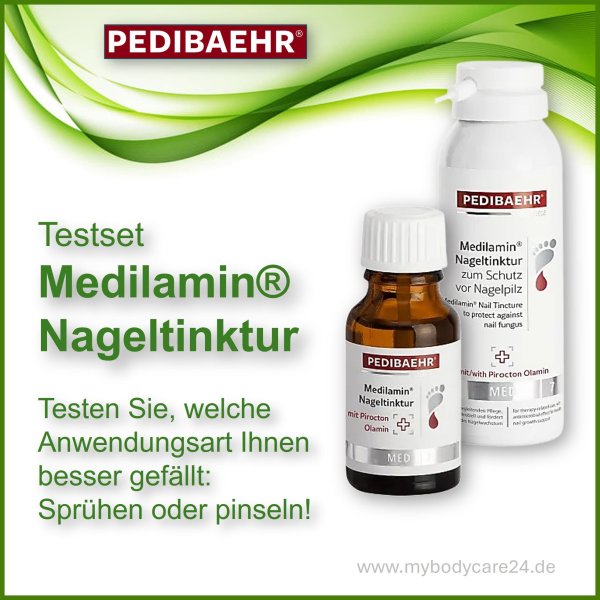 Testset Pedibaehr MEDILAMIN® NAGELTINKTUR