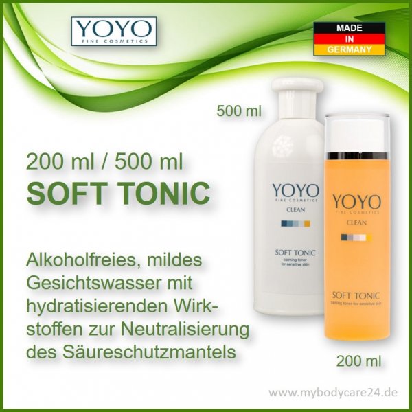 YOYO Soft Tonic alkohlfreies Gesichts-Tonic