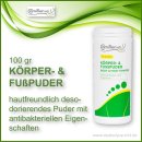 Camillen 60 KÖRPER- und FUßPUDER | beseitigt Körper- und Fußgeruch