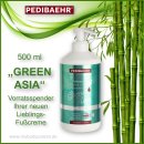 Pedibaehr GREEN ASIA Fußcreme, 500 ml Vorratsspender