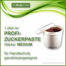 Profi-Zuckerpaste MEDIUM für Handtechnik, 1.000 ml